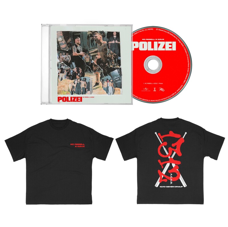 Polizei von KC Rebell - Single + Shirt jetzt im KC Rebell Store